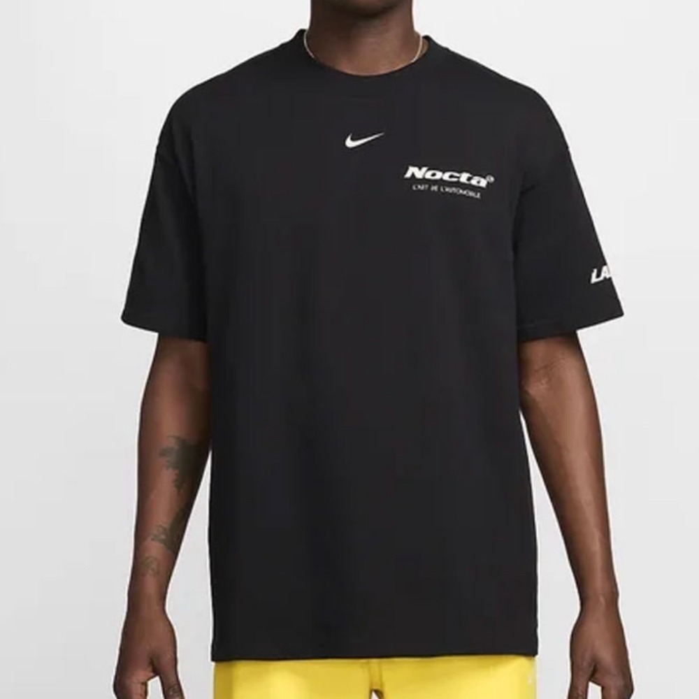 【WS】NIKE X NOCTA NRG 男女款 聯名 賽車兔子 休閒 上衣 短袖 黑 FD2206-010 綠397-細節圖2