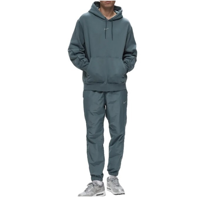 【WS】NIKE X NOCTA FLEECE 油果綠 男女款 聯名 運動 休閒 保暖 長袖 帽T FN7659-382-細節圖6