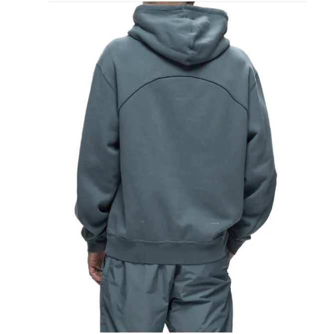 【WS】NIKE X NOCTA FLEECE 油果綠 男女款 聯名 運動 休閒 保暖 長袖 帽T FN7659-382-細節圖7