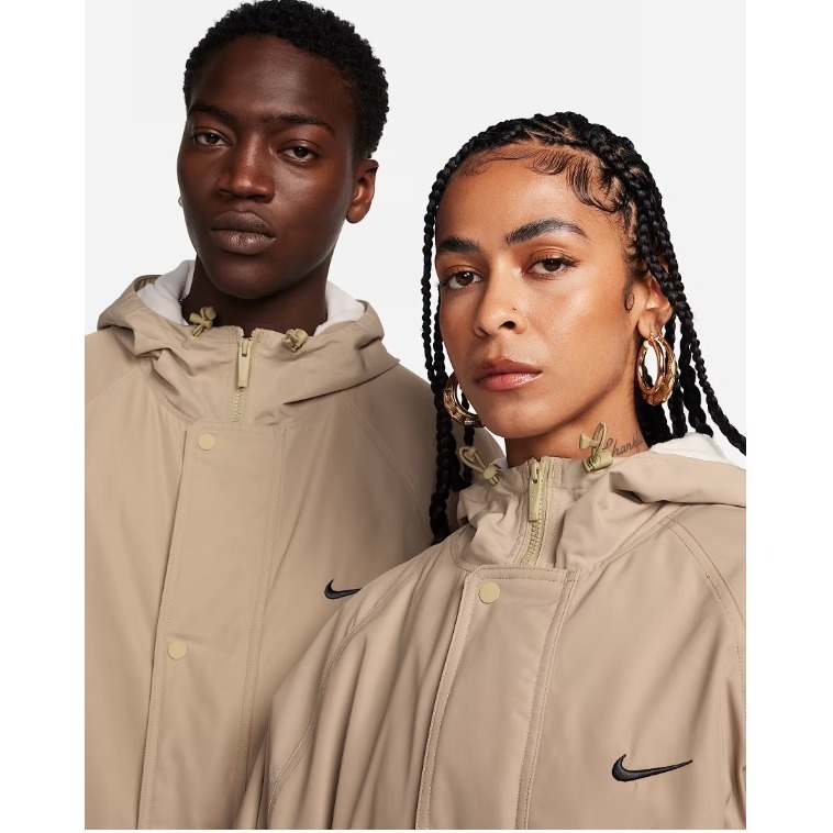 【WS】NIKE X NOCTA 男女款 聯名 運動 休閒 保暖 長袖 連帽 外套 大衣 DV3647-248-細節圖4