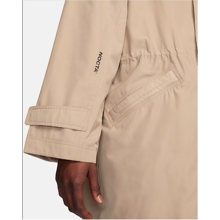 【WS】NIKE X NOCTA 男女款 聯名 運動 休閒 保暖 長袖 連帽 外套 大衣 DV3647-248-細節圖10