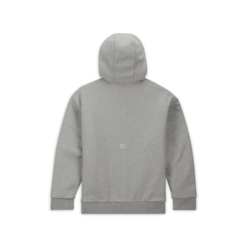 【WS】NIKE X MMW FLEECE HOODIE 聯名款 灰色 運動 休閒 長袖 外套 DR5364-050-細節圖5
