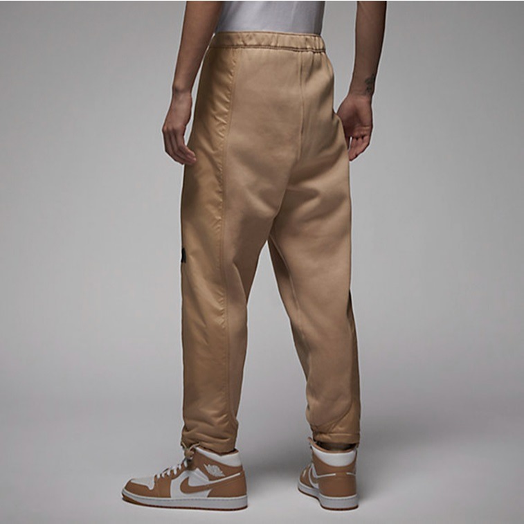 【WS】NIKE JORDAN 男款 卡其 拼接 刺繡 運動 休閒 棉褲 長褲 DV7595-277-細節圖3