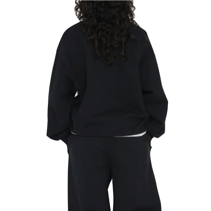 【WS】NIKE X Stüssy  CREW 黑 聯名 男款 運動 休閒 長袖 T恤 大學T DO5311-010-細節圖3