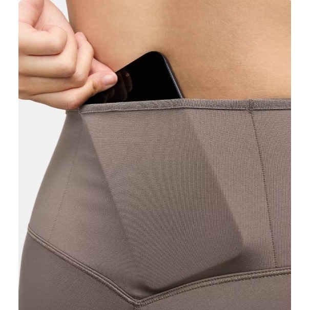 【WS】NIKE W NK DF GO MR 7/8 TGHT 咖啡 運動 健身 瑜珈 緊身褲 DQ5640-004-細節圖6