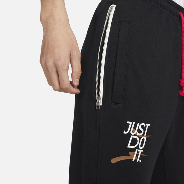 【WS】NIKE DRI-FIT STANDARD ISSUE 兔年 黑 運動 籃球 棉褲 長褲 FD4062-010-細節圖6