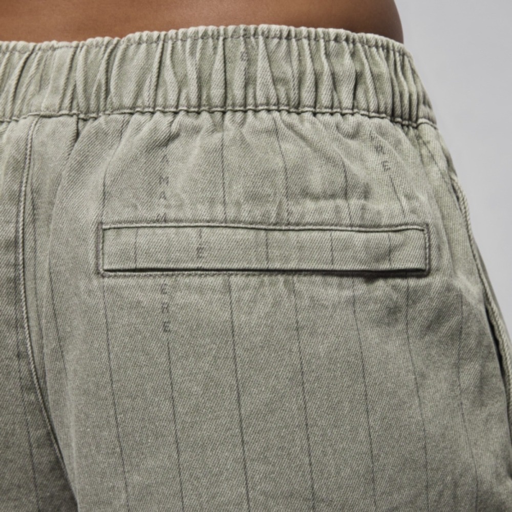 【WS】NIKE JORDAN X A Ma Maniere 聯名 灰 條紋 運動 休閒 短褲 HF0537-029-細節圖7