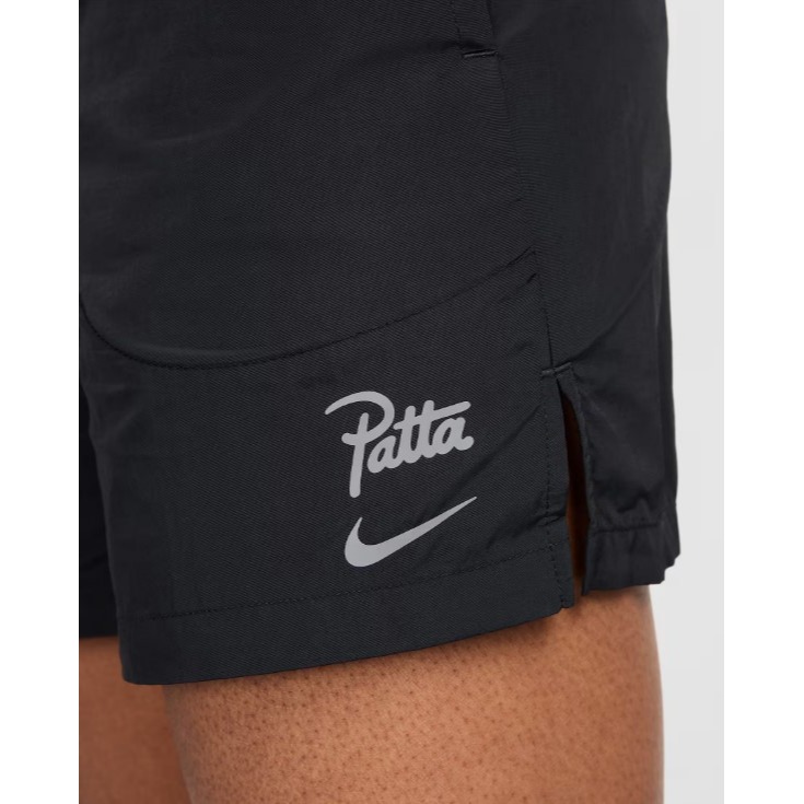 【WS】NIKE x PATTA RUNNING SHORT 聯名 反光 運動 休閒 訓練 短褲 FJ3064-010-細節圖10