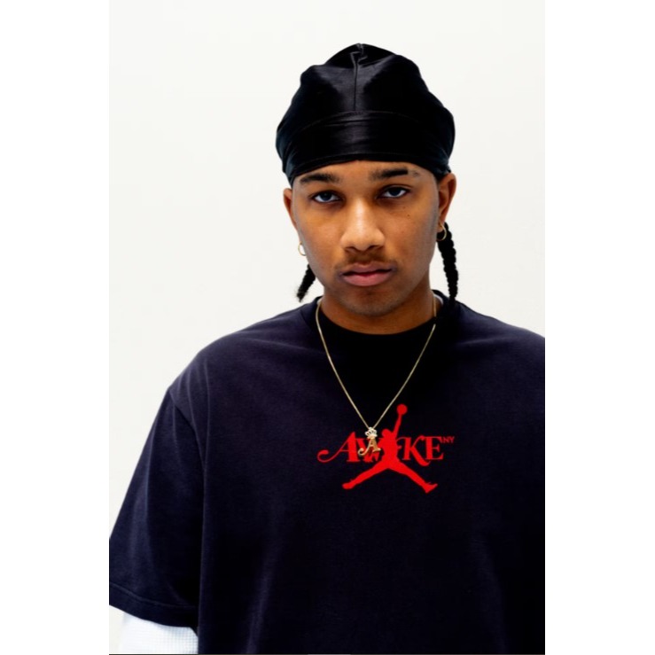 【WS】NIKE JORDAN X AWAKE NY 聯名 厚磅 運動 休閒 短袖 短T T恤 FV9914-010-細節圖3