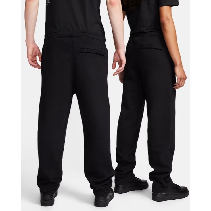【WS】NIKE X MMW FLEECE PANTS 聯名 男款 黑 運動 休閒 保暖 長褲 DR5366-010-細節圖3