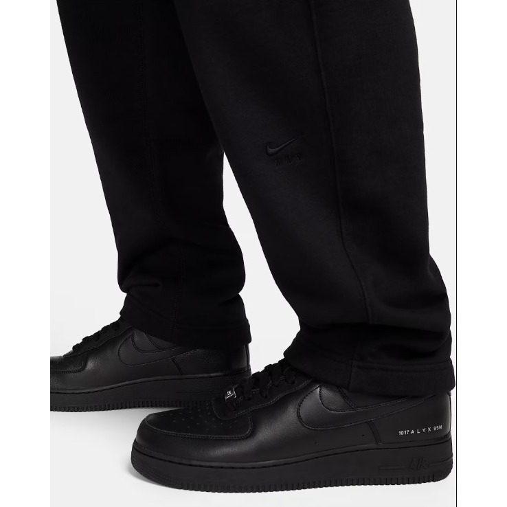 【WS】NIKE X MMW FLEECE PANTS 聯名 男款 黑 運動 休閒 保暖 長褲 DR5366-010-細節圖6