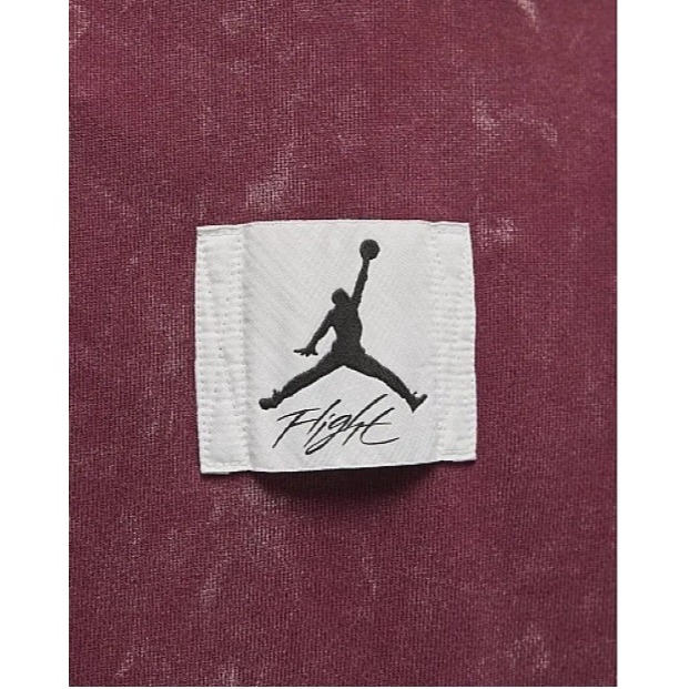 【WS】NIKE JORDAN HOODIE 葡萄紫 重磅 水洗 運動 休閒 長袖 連帽 帽T DR3088-680-細節圖7