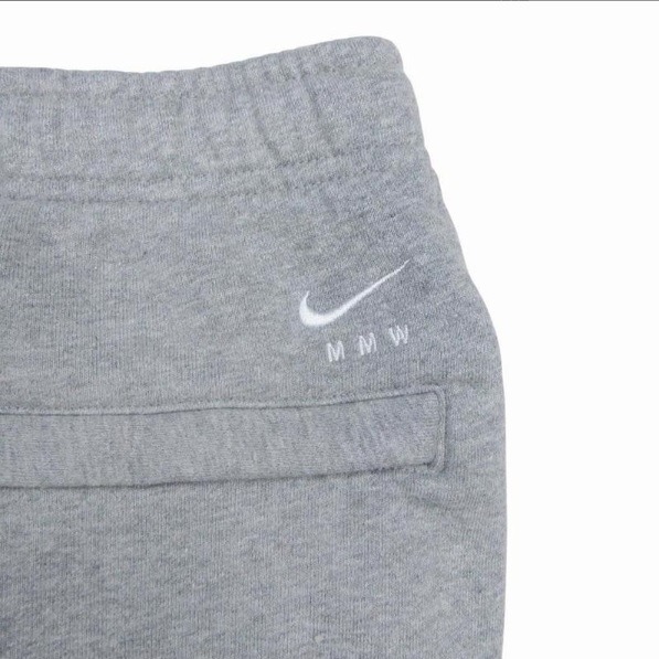 【WS】NIKE X MMW FLEECE PANTS 聯名 男款 灰 運動 休閒 保暖 長褲 DR5366-050-細節圖8
