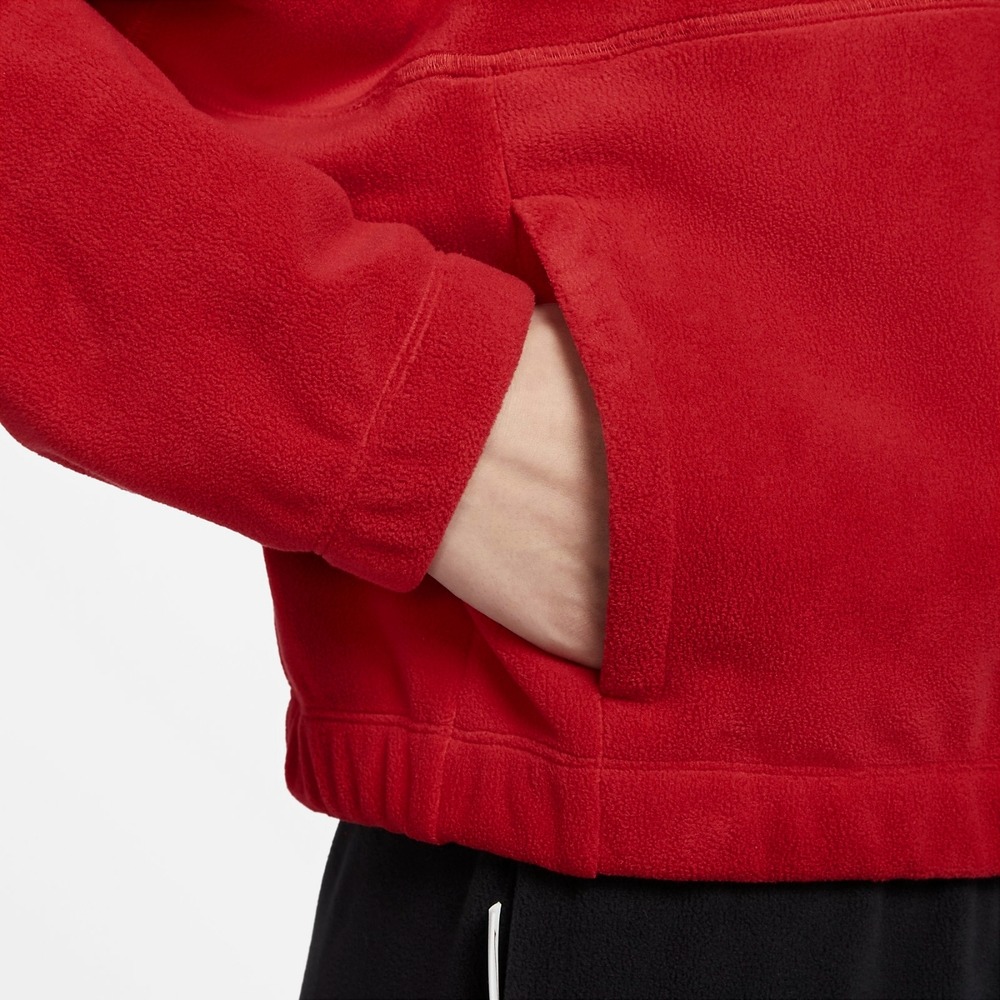 【WS】NIKE X THERMA-FIT ONE 紅白 女款 運動 休閒 保暖 長袖 連帽 外套 FZ6387-657-細節圖5