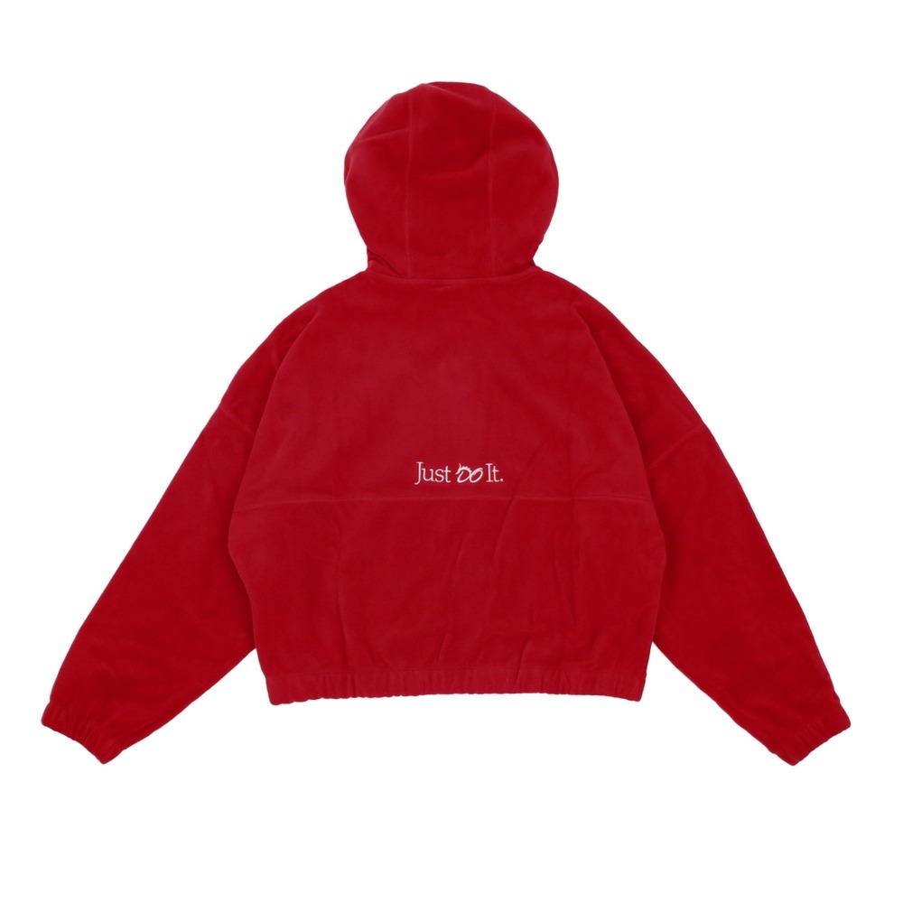 【WS】NIKE X THERMA-FIT ONE 紅白 女款 運動 休閒 保暖 長袖 連帽 外套 FZ6387-657-細節圖8