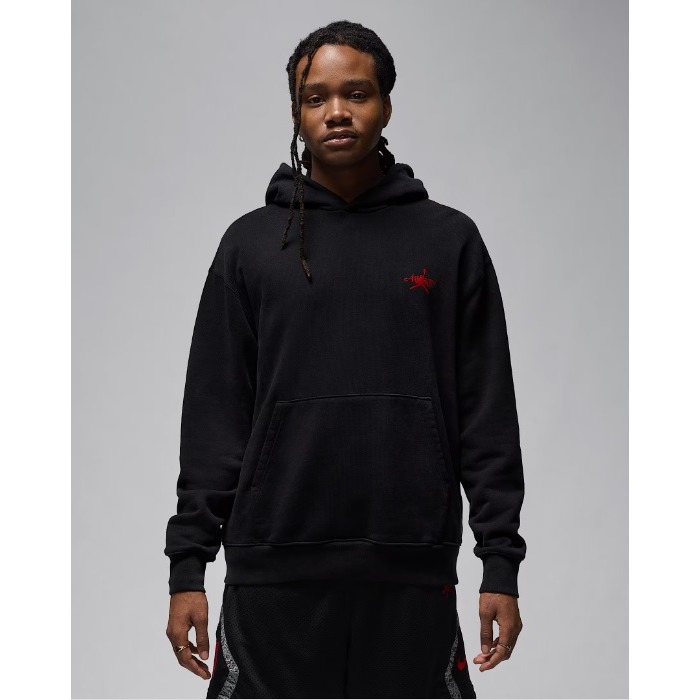 【WS】NIKE JORDAN X AWAKE NY 聯名 厚磅 運動 休閒 長袖 連帽 帽T FQ5444-010-細節圖2