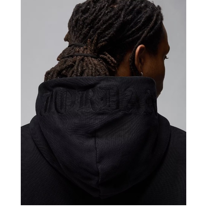 【WS】NIKE JORDAN X AWAKE NY 聯名 厚磅 運動 休閒 長袖 連帽 帽T FQ5444-010-細節圖5