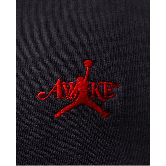 【WS】NIKE JORDAN X AWAKE NY 聯名 厚磅 運動 休閒 長袖 連帽 帽T FQ5444-010-細節圖7