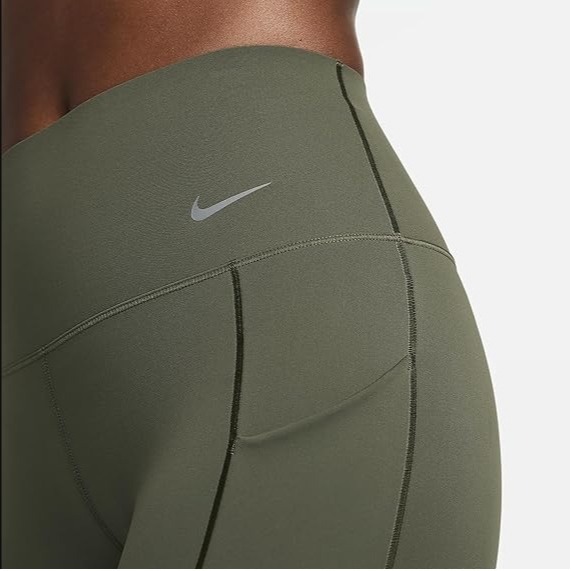 【WS】NIKE UNIVERSA 女款 中度支撐 高腰 九分 內搭 運動 健身 瑜珈 緊身褲 DQ5898-325-細節圖2