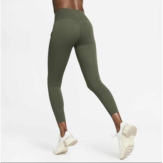 【WS】NIKE UNIVERSA 女款 中度支撐 高腰 九分 內搭 運動 健身 瑜珈 緊身褲 DQ5898-325-細節圖5