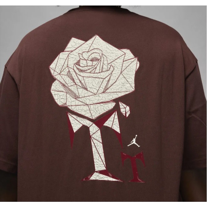 【WS】NIKE JORDANxTEYANA TAYLOR 聯名 男女款 運動 休閒 短袖 T恤 FB2641-227-細節圖4