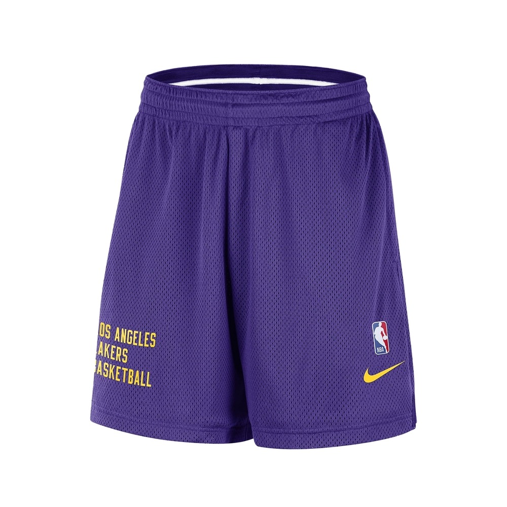 【WS】NIKE NBA LAL 湖人隊 KOBE LBJ 男款 紫金 運動 訓練 球褲 短褲 DX9700-504-細節圖5