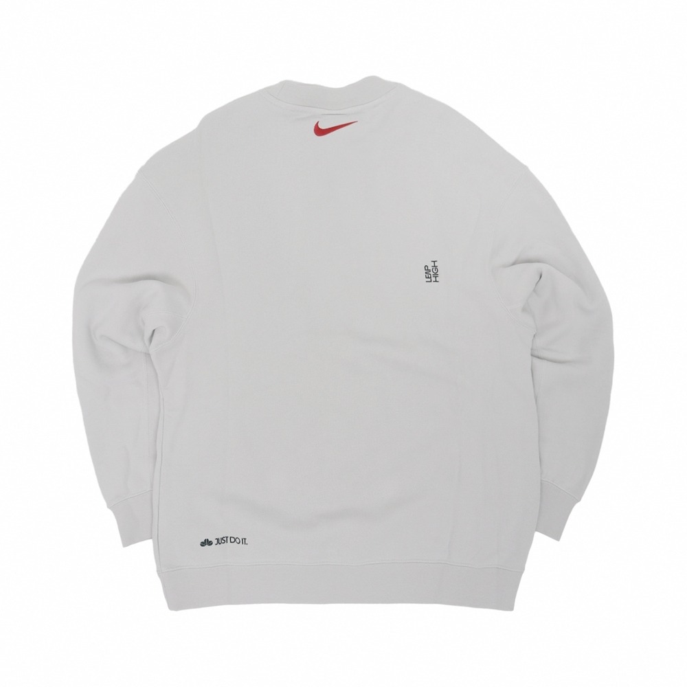 【WS】NIKE NSW JDI 灰 運動 休閒 長袖 長袖 T恤 大學T FD4059-025-細節圖6
