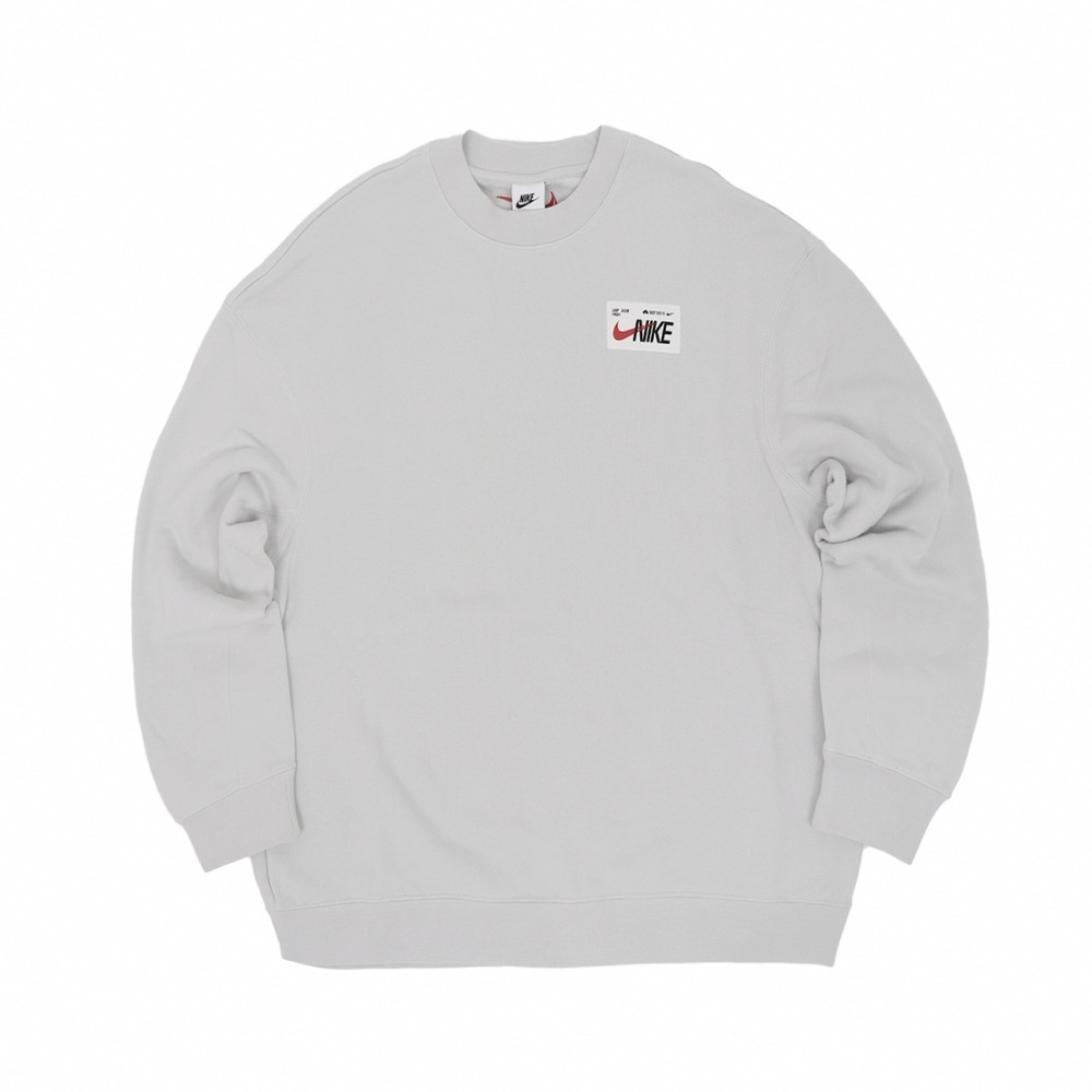 【WS】NIKE NSW JDI 灰 運動 休閒 長袖 長袖 T恤 大學T FD4059-025-細節圖7