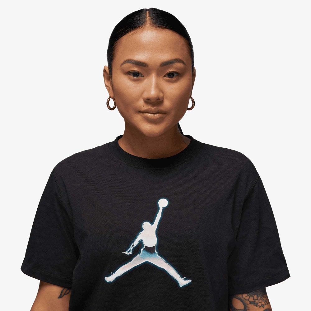 【WS】NIKE W JORDAN TEE GFX 女款 黑 運動 休閒 T恤 短袖 短T FJ2511-010-細節圖3
