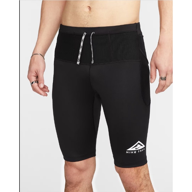 【WS】NIKE TRAIL LAVA LOOPS 男 黑 五分 越野 跑步 緊身 短褲 DV9308-010-細節圖2