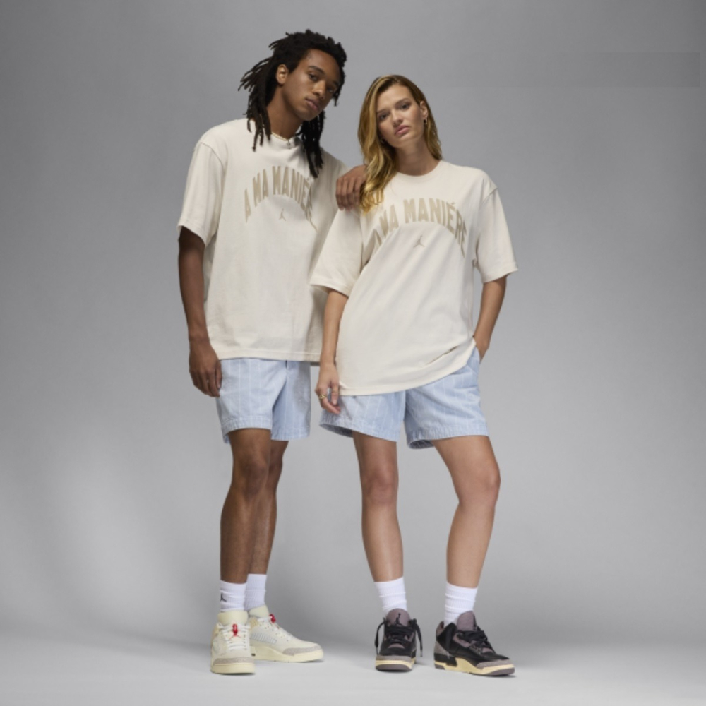 【WS】NIKE JORDAN X A Ma Maniere 聯名 運動 休閒 T恤 短袖 短T HF0539-030-細節圖5