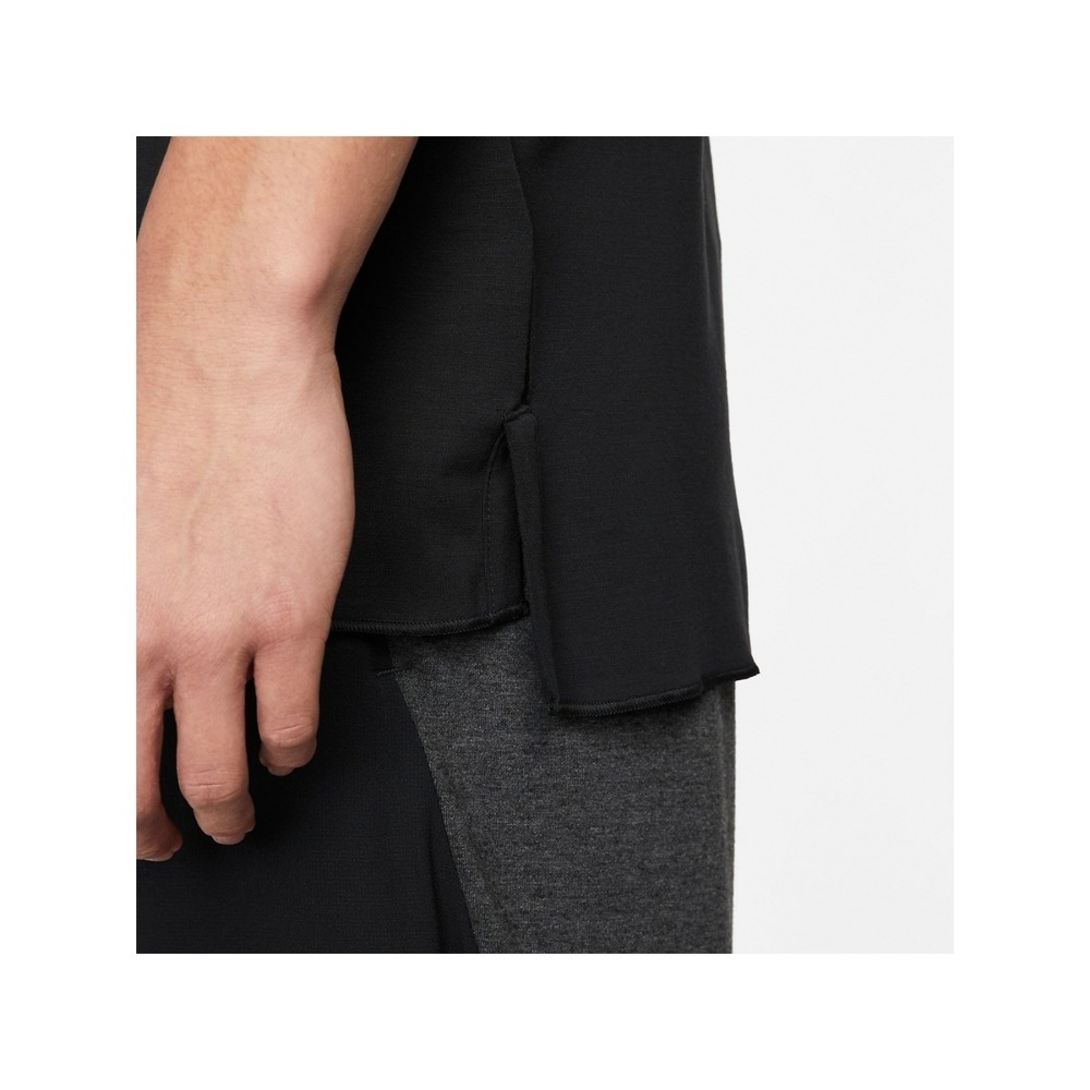 【WS】NIKE YOGA DRI-FIT 黑 運動 瑜珈 健身 休閒 T恤 短袖 短T DM7826-010-細節圖6