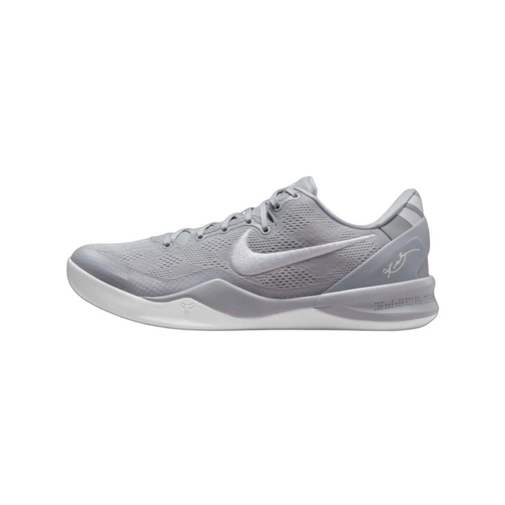 【WS】NIKE KOBE 8 PROTRO ＇＇WOLF GREY＇＇ 灰 男款 球鞋 籃球鞋 HF9550-002-細節圖4