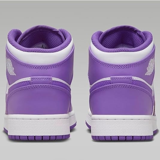 【WS】NIKE AIR JORDAN 1 MID (GS) 白葡萄 高筒 運動 休閒 球鞋 DQ8423-511-細節圖6