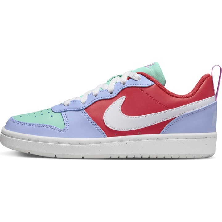 【WS】NIKE COURT BOROUGH LOW (GS) 女鞋 拼接 運動 彩色 休閒鞋 DV5456-400-細節圖7