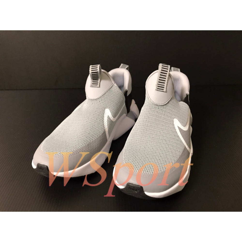 【WS】NIKE FLEX PLUS 2 (GS) 灰 大童 女鞋 鬆緊帶 運動 跑步 休閒鞋 DV8999-005-細節圖2