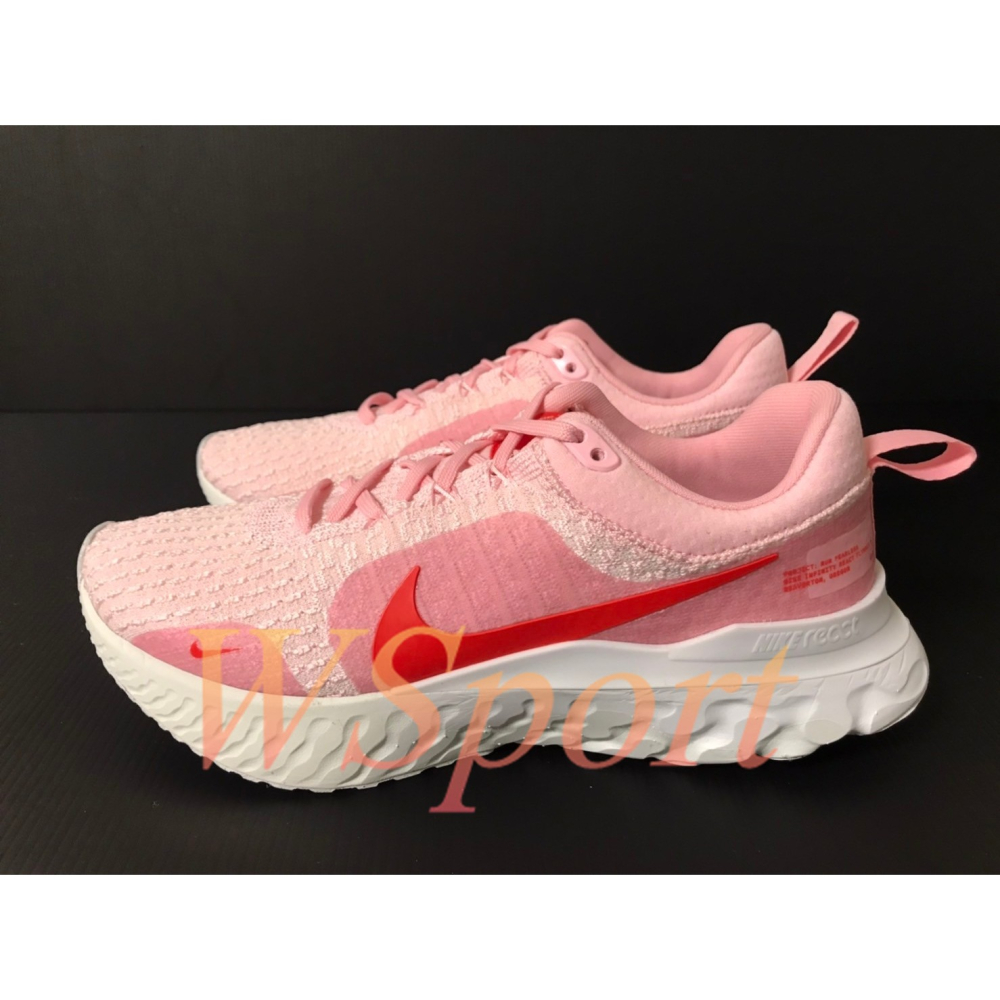 【WS】NIKE REACT INFINITY RUN FK 3 編織 運動 緩震 跑步 慢跑鞋 DZ3016-600-細節圖7