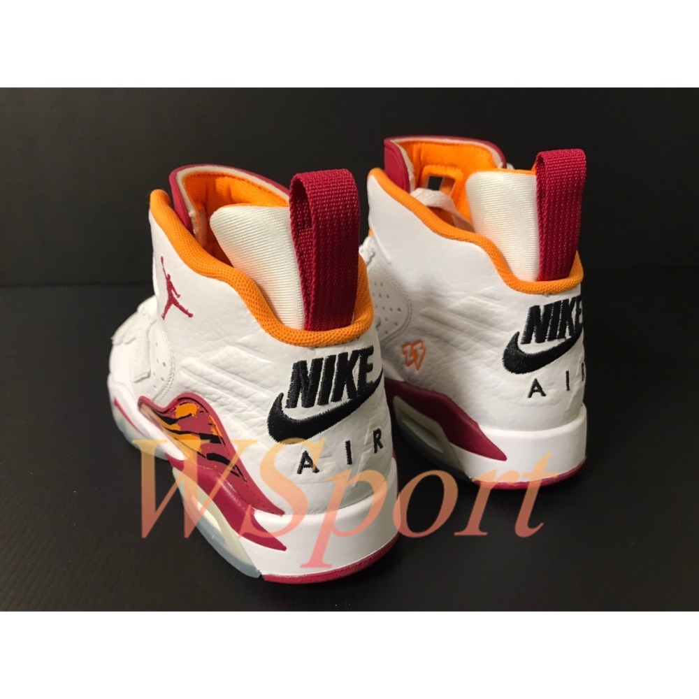 【WS】NIKE JORDAN MVP (GS) ＇Cardinal＇ 童鞋 氣墊 籃球 休閒鞋 DZ5577-168-細節圖3