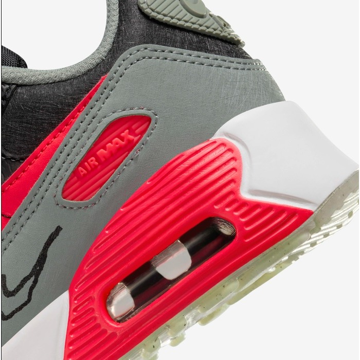 【WS】NIKE AIR MAX 90 TOGGLE SE 童鞋 氣墊 運動 復古 球鞋 休閒鞋 FB9115-001-細節圖10