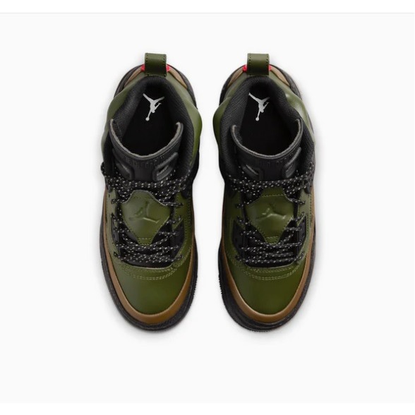 【WS】NIKE JORDAN SPIZIKE (GS) 橄欖綠 童鞋 氣墊 運動 籃球 休閒鞋 FD4653-300-細節圖6