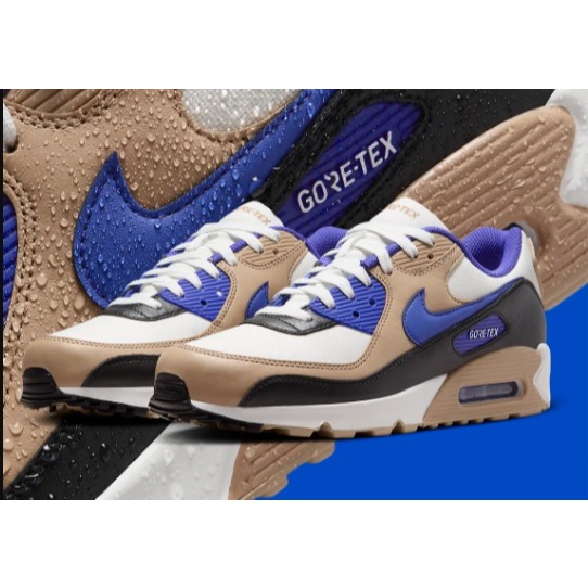 【WS】NIKE AIR MAX90 GORE-TEX 男鞋 防水 氣墊 運動 復古 球鞋 休閒鞋 FD5810-100-細節圖2