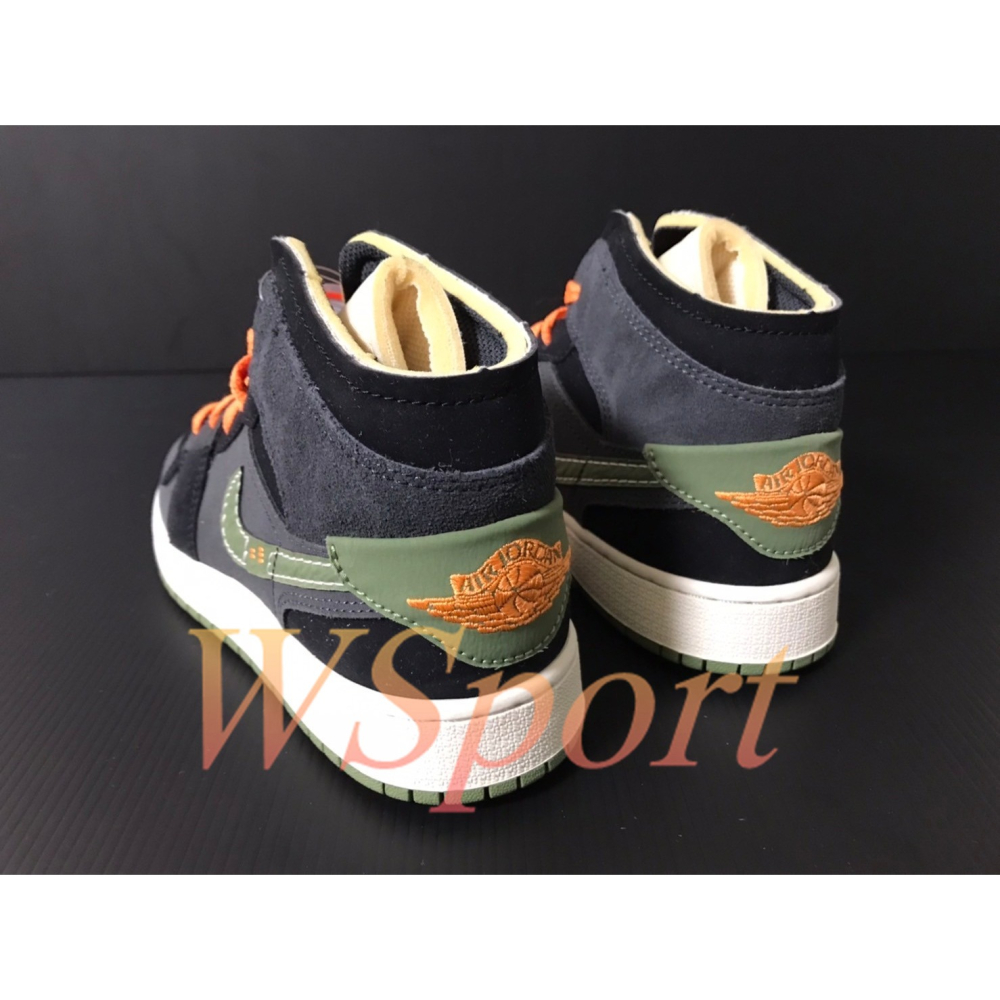 【WS】NIKE AIR JORDAN 1 MID SE CRAFT (GS) 運動 休閒 球鞋 FD5847-003-細節圖3