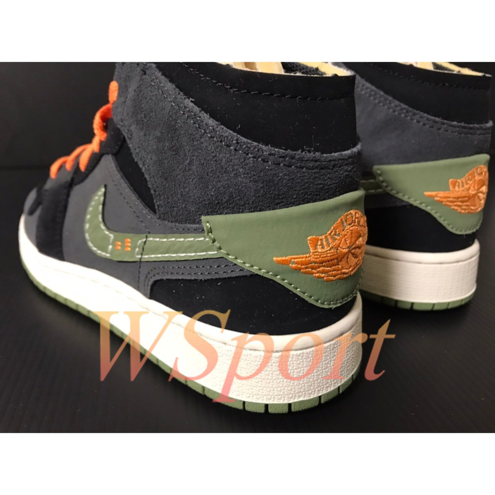【WS】NIKE AIR JORDAN 1 MID SE CRAFT (GS) 運動 休閒 球鞋 FD5847-003-細節圖4