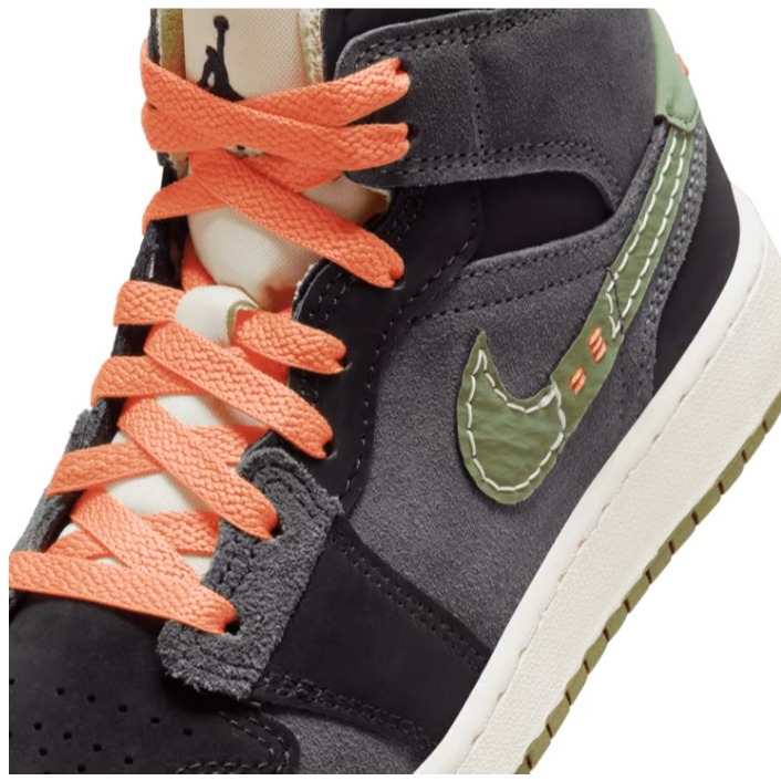 【WS】NIKE AIR JORDAN 1 MID SE CRAFT (GS) 運動 休閒 球鞋 FD5847-003-細節圖9
