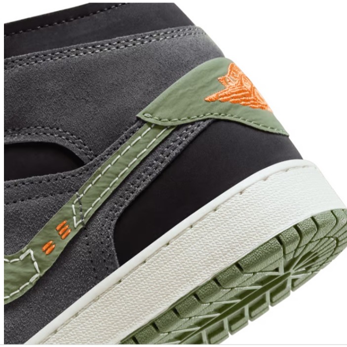 【WS】NIKE AIR JORDAN 1 MID SE CRAFT (GS) 運動 休閒 球鞋 FD5847-003-細節圖10