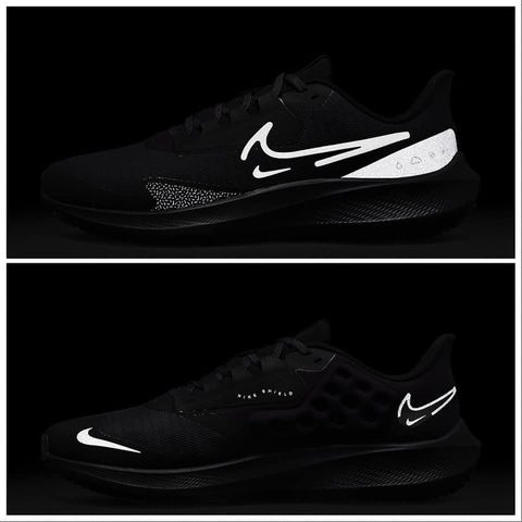 【WS】NIKE ZOOM PEGASUS 39 SHIELD 全黑 防潑水 緩震 運動 跑步鞋 DO7625-001-細節圖6