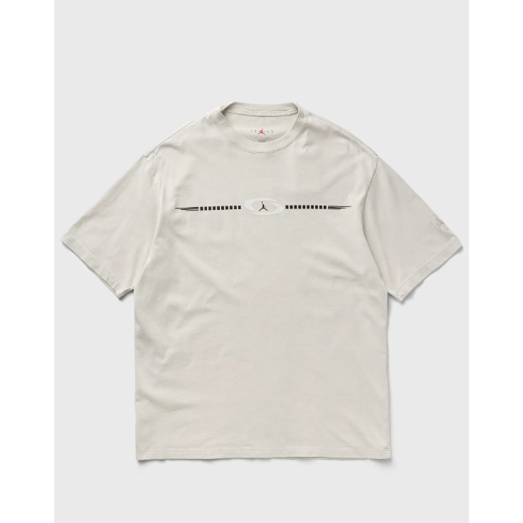 【WS】 JORDAN X TRAVIS SCOTT 聯名 厚磅 休閒 短袖 T恤 灰DZ5510-070 米白 072-細節圖8