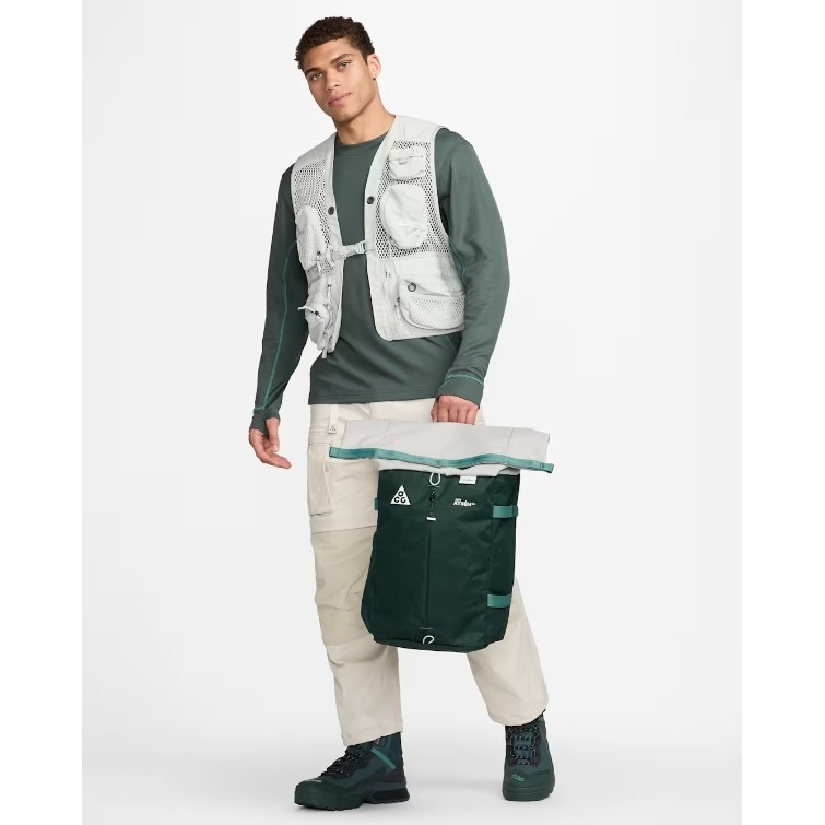 【WS】NIKE ACG AYSEN BACKPACK (32L) 雙肩包 後背包 綠 DV4054-338 黑011-細節圖2
