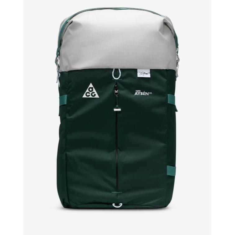 【WS】NIKE ACG AYSEN BACKPACK (32L) 雙肩包 後背包 綠 DV4054-338 黑011-細節圖3