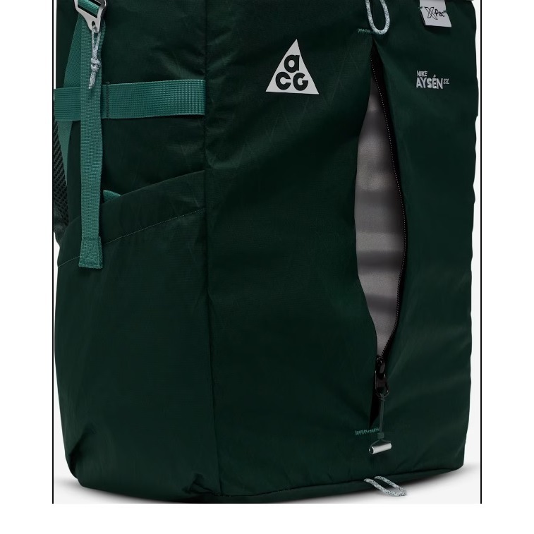 【WS】NIKE ACG AYSEN BACKPACK (32L) 雙肩包 後背包 綠 DV4054-338 黑011-細節圖6